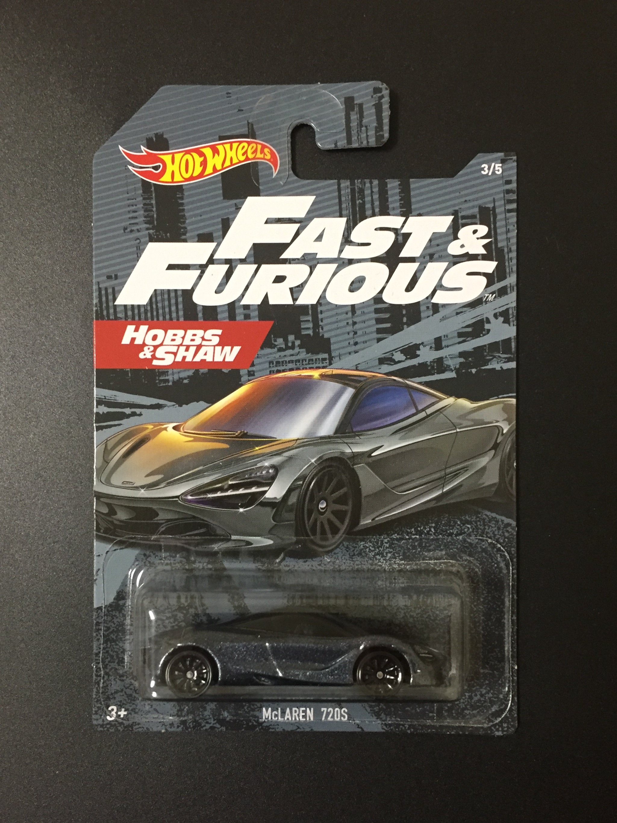 hot wheels/风火轮速度与激情系列 迈凯伦 720s 任意四辆包邮