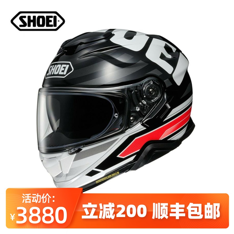 日本shoei gt-air2双镜片摩托车防雾 跑盔赛车跑车全盔四季头盔