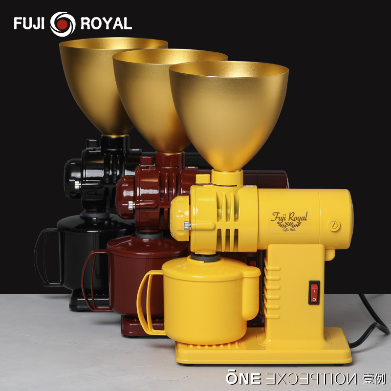 壹例/日本小富士磨豆机fuji royal r220鬼齿手冲咖啡电动磨220v