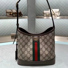 99 Новая Gucci Gucci Женская сумка Ophidia GG принт Средний Tot сумка