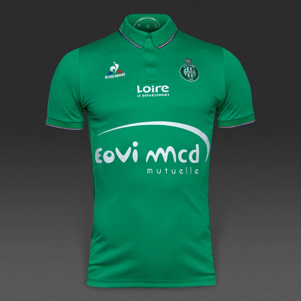 2016-17 as-saintetienne-home主场客场短袖球衣 公鸡 代购