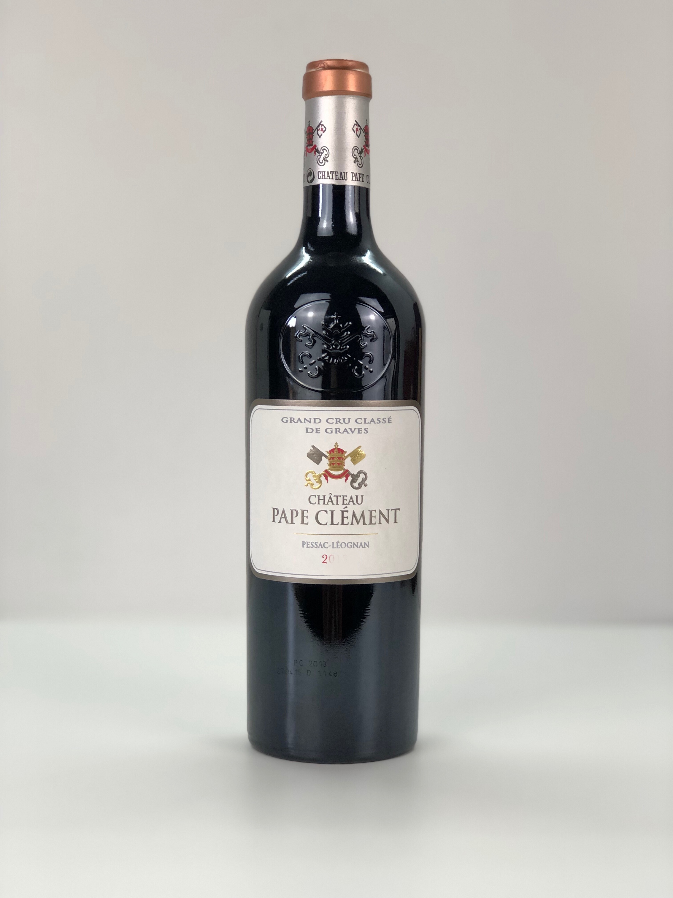 法国进口克莱蒙教皇黑教皇干红葡萄酒chateau pape clement2013年