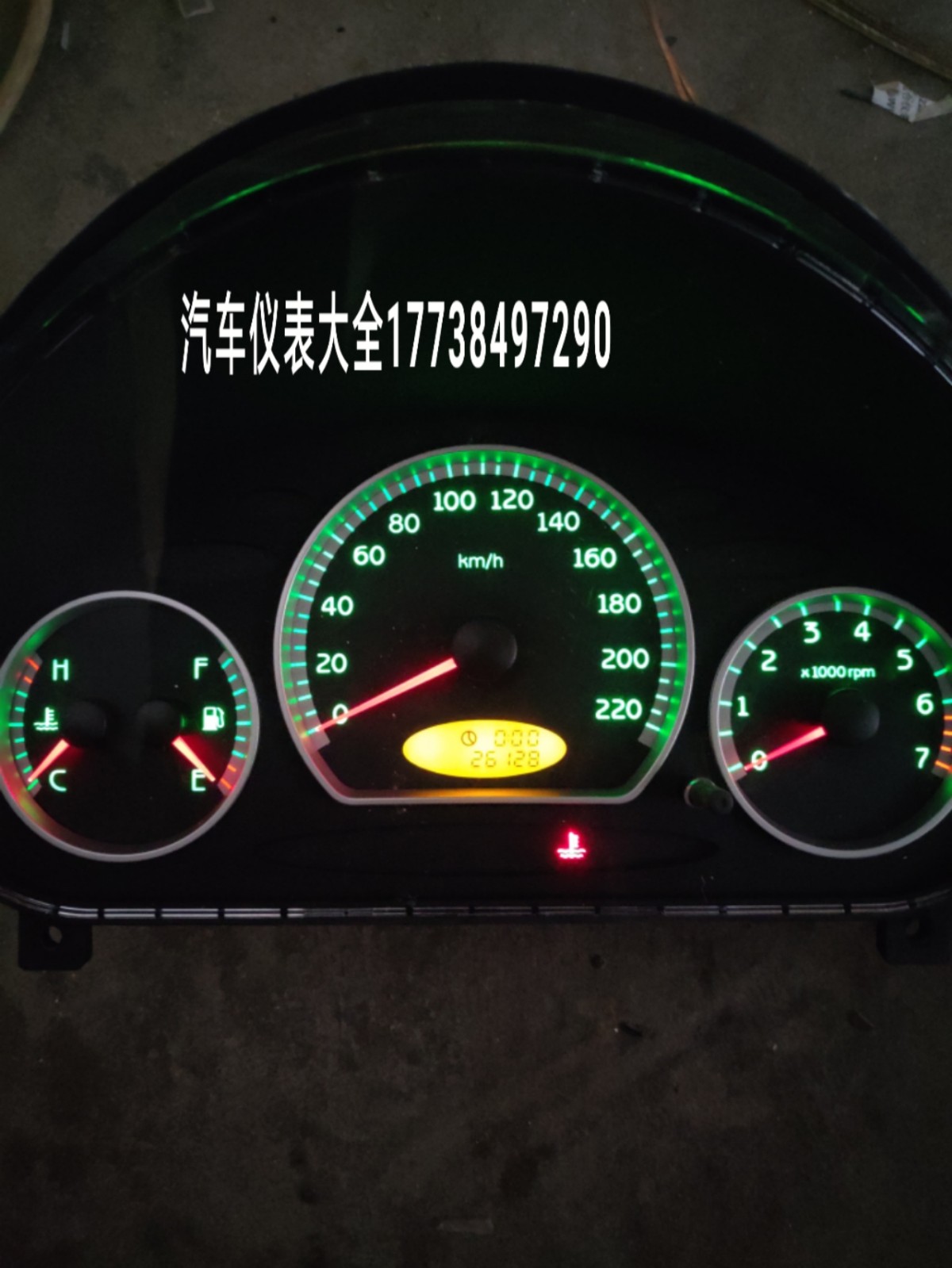 奇瑞qq3 qq308qq6仪表盘码表盘总成 s11-s21-3820010/df/de/nb