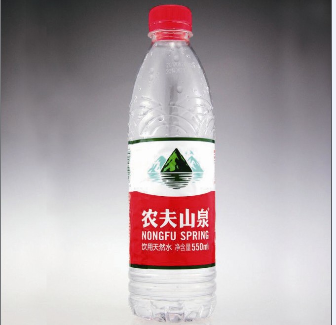 企业logo定制矿泉水瓶装饮用水贴标小瓶水农夫山泉矿泉水标签订