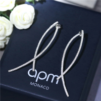 露露的功课 APM MONACO新款 S925纯银蝴蝶