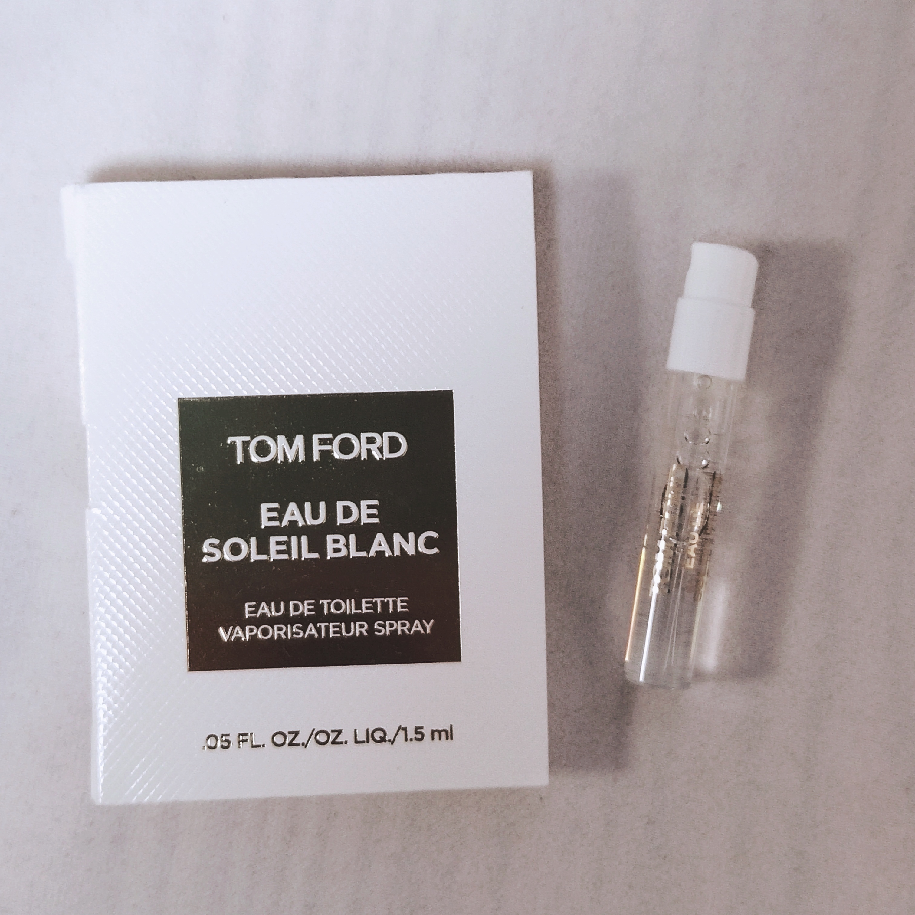 (8)tom ford tf阳光琥珀 metallique 乌木 蔚蓝海岸 试管香水小样