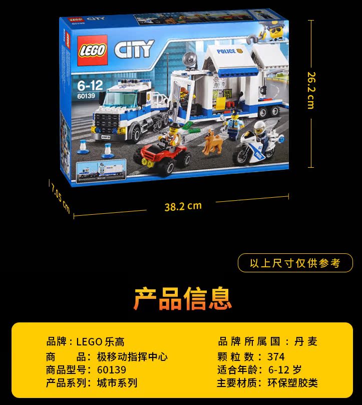 共54 件lego乐高60139相关商品