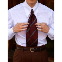 Ручной шелковый винтажный галстук Ugentle