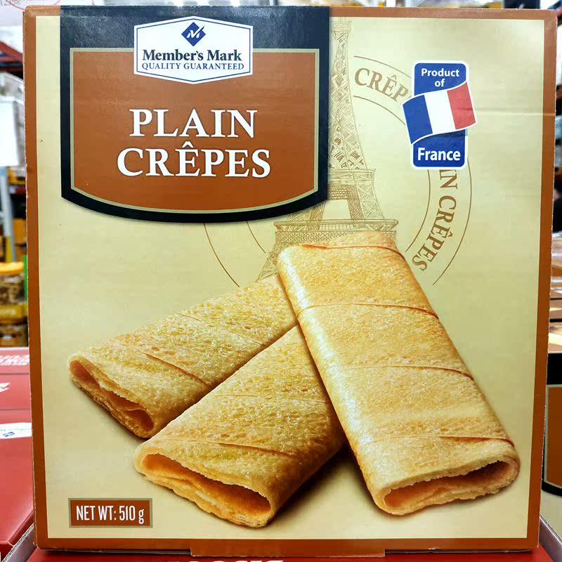 Member\\'s Mark,member\\'smark 山姆member's mark黄油脆片饼干法国进口plain crepes