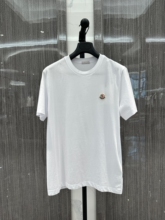 Белая футболка с короткими рукавами / Moncler