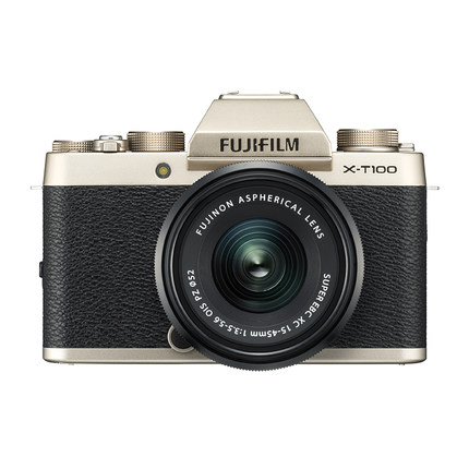 新品上市 fujifilm/富士x-t100套机(15-45mm) 富士xt100微单相机