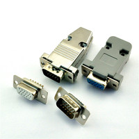 成型外壳连接器-壳手机单反镜头HDB15P VGA