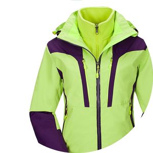 森州狼爪户外冲锋衣男三合一两