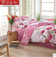 博洋家纺磨毛全棉四件套纯棉冬蔷薇之恋 秘密