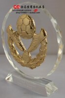 欧洲足球金靴奖杯-欧洲杯欧冠杯赛事奖杯足球