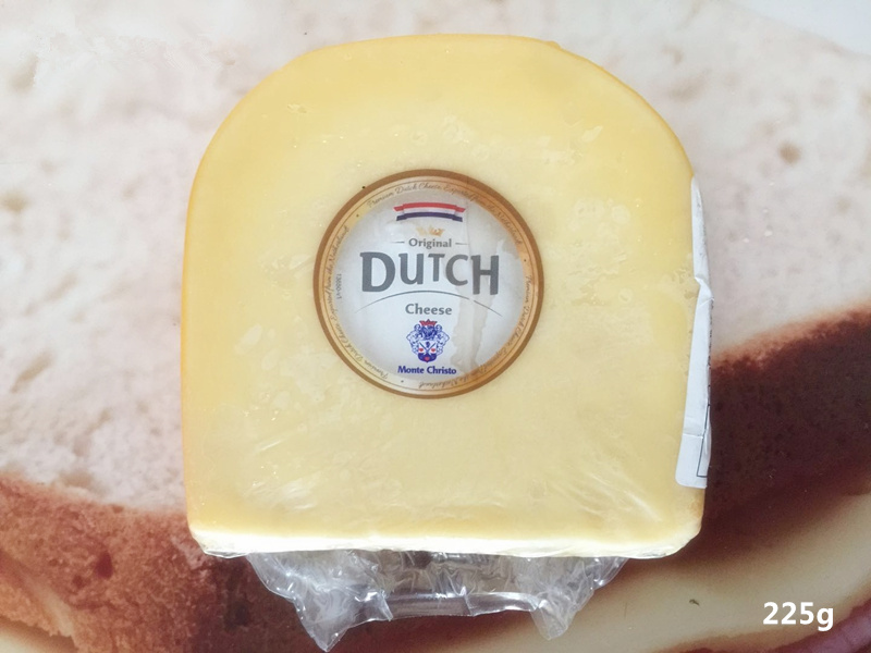 dutchgoudacheese荷兰淡味高达干酪奶酪黄波芝士起司乳酪原味即食