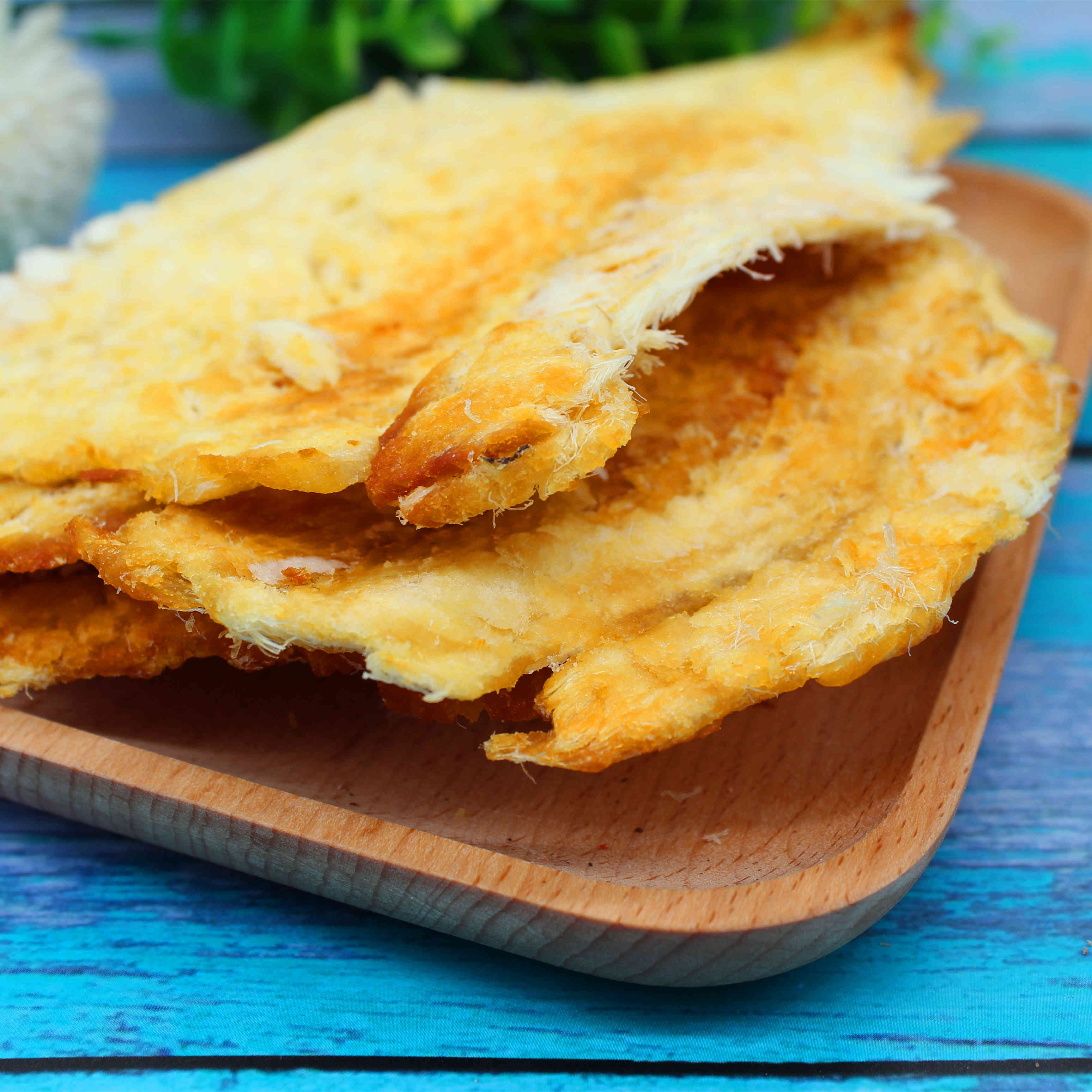 鳕鱼片250g烤鱼片鱼干零食即食海鲜鱼排马面鱼山东特产大包装散装