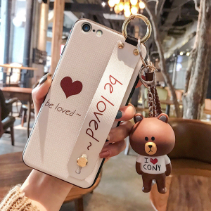 爱心x苹果6splus手机壳女款硅胶6苹果iphonex/7plus个性创意8plus手机壳