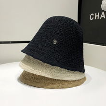小众设计款镂空透气遮阳渔夫帽