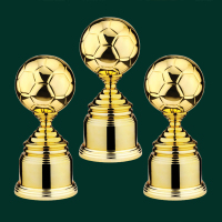 欧洲足球金靴奖杯-欧洲杯欧冠杯赛事奖杯足球
