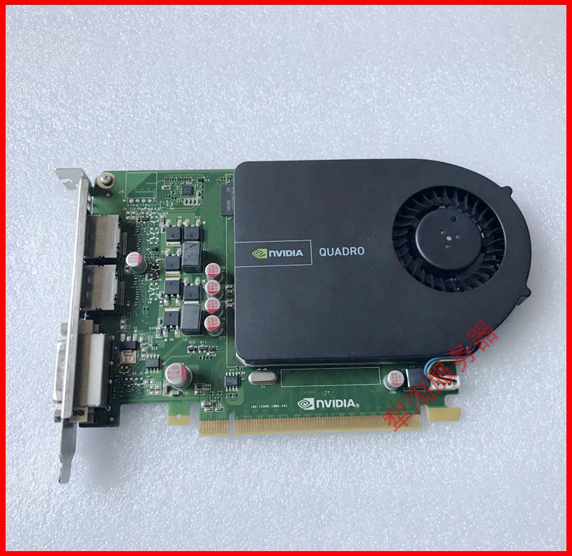 新款二代黑版quadro2000 q2000显卡1g专业绘图3d建模渲染dp口2k