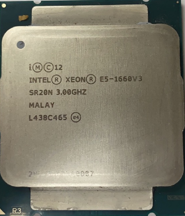 intel 至强/xeon e5-1660v3 cpu 3.0ghz 八核16线程 散片