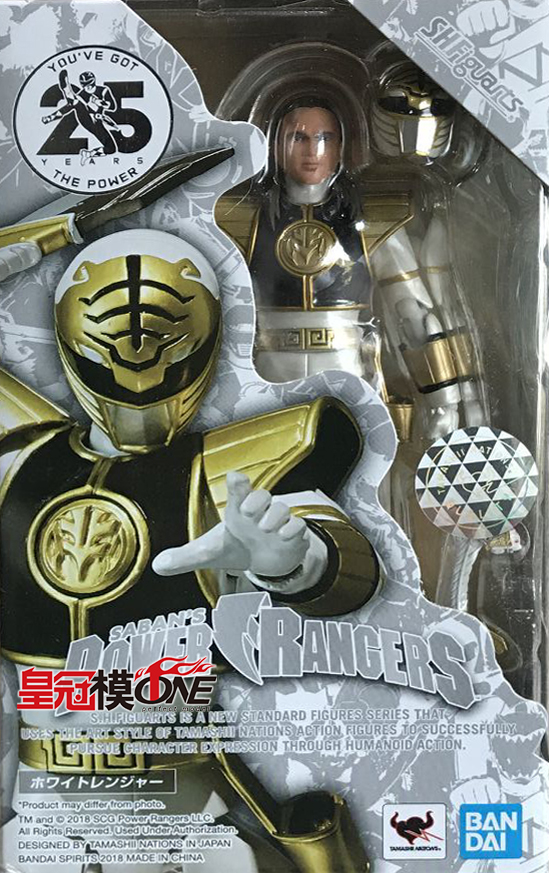 【皇冠模one】特价现货 万代 shf 恐龙战队 白虎 汤米