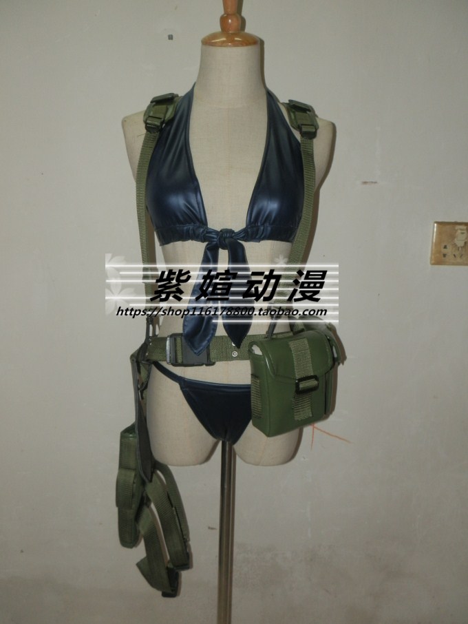 【紫媗动漫cos 】cos 合金装备5 幻痛 cos女狙击手 静静 cos服装