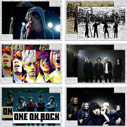 one ok rock海报 日本摇滚乐队偶像明星周边挂画装饰画壁纸墙纸