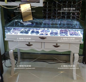 现货饰品柜首饰柜台饰品柜子珠宝柜子饰品展示柜服装店中岛烤漆柜饰品柜台