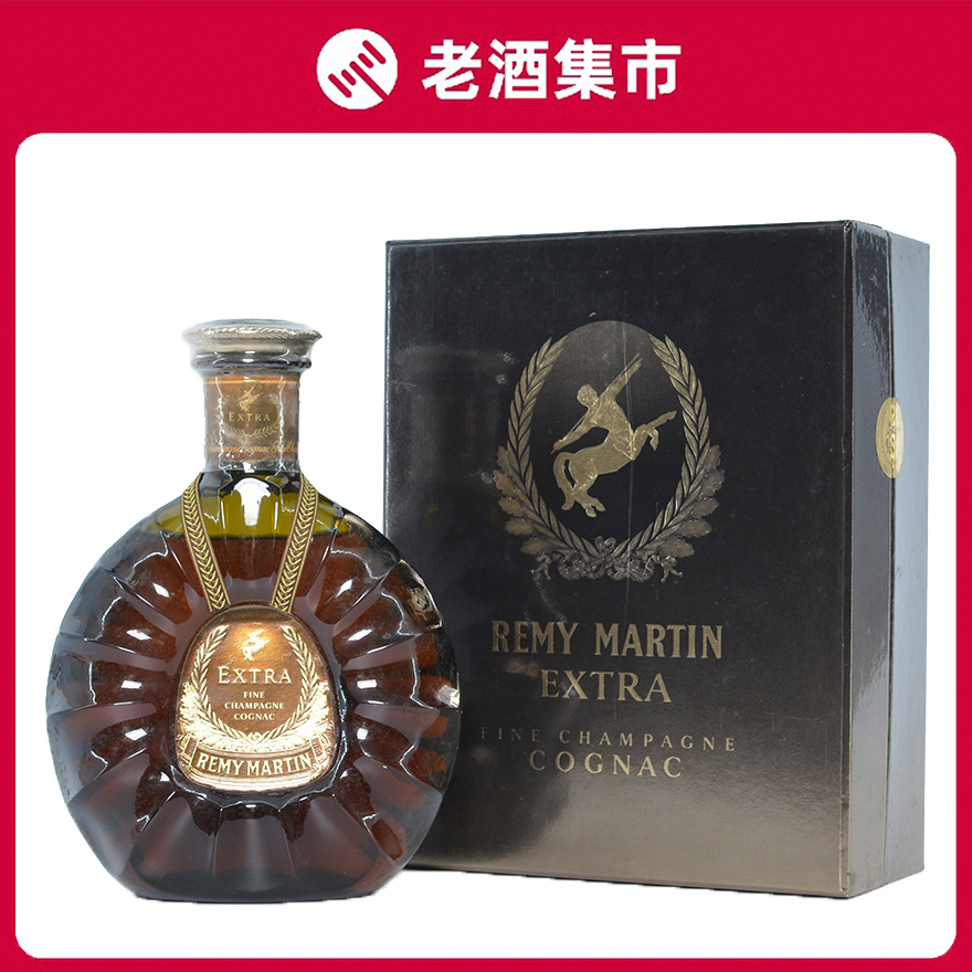 【苍远y】80年代 人头马双带extra干邑 700ml