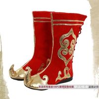 藏族靴美猴王演出靴-靴蒙古舞演出女靴男靴古