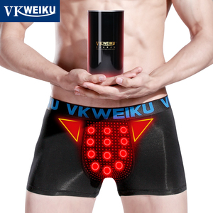 VKWEIKU英国卫裤官方正品VK第十三代莫代尔磁能量男士内裤平角裤英国卫裤