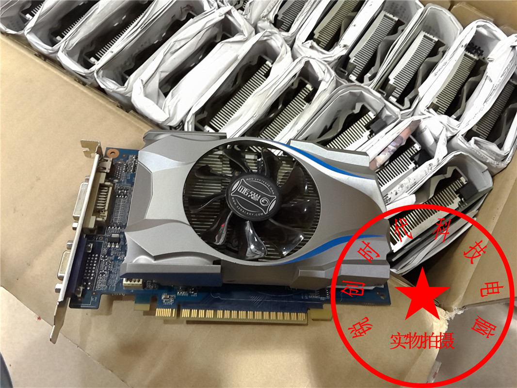 清仓包邮影驰gtx650 d5 1g显卡剑灵5档lol全开秒gts450 550ti 750