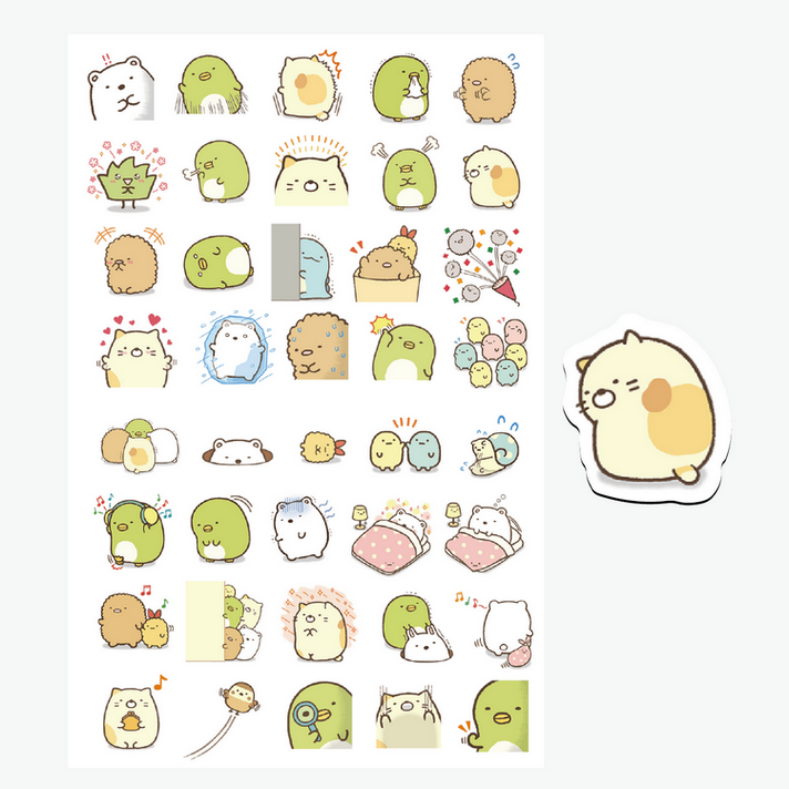 458 line表情贴纸角落生物sumikko gurashi 心情多变篇 40枚