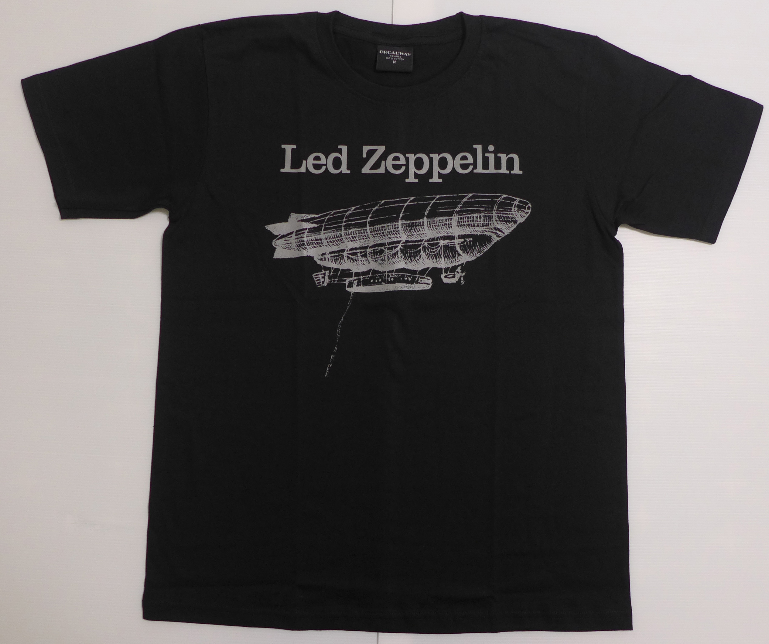 led zeppelin 齐柏林飞艇乐队飞船 金属摇滚泰国制t-shirt短袖t恤