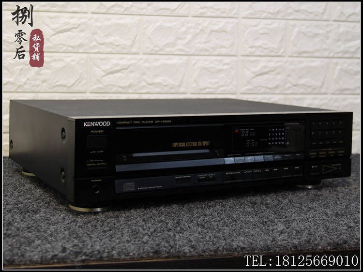 原装日本kenwood建伍dp-1100sg发烧cd机 二手进口cd