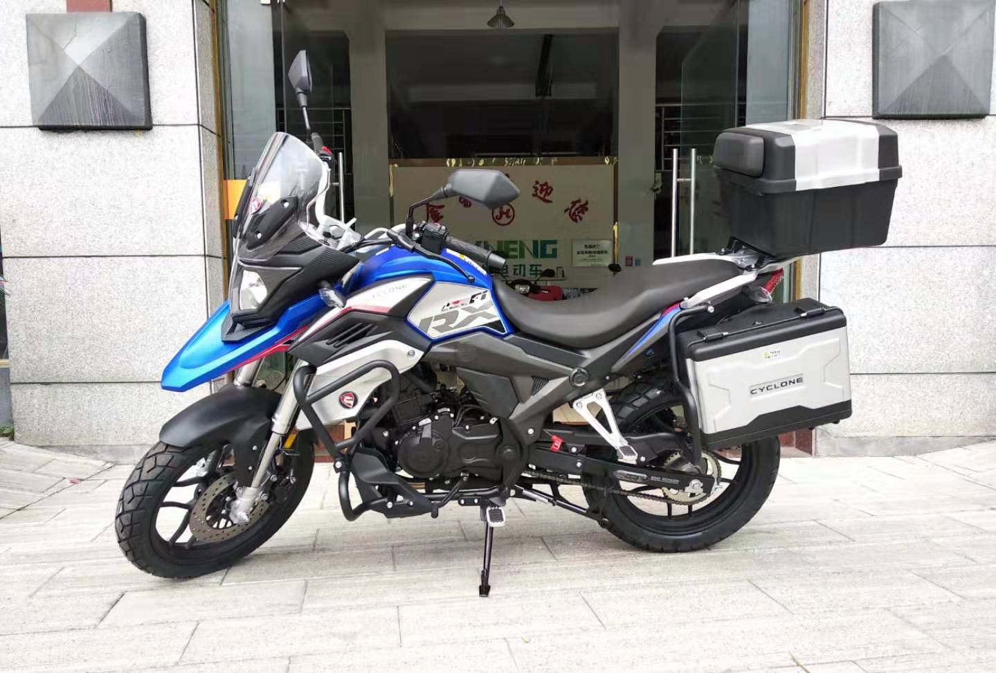 国四宗申赛科龙 rx1s200水冷电喷 全地形个性摩旅拉力摩托车