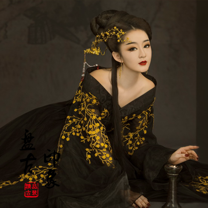 影楼摄影写真女古装主题唐装汉服性感贵妃仙女走秀演出服装金瓶梅
