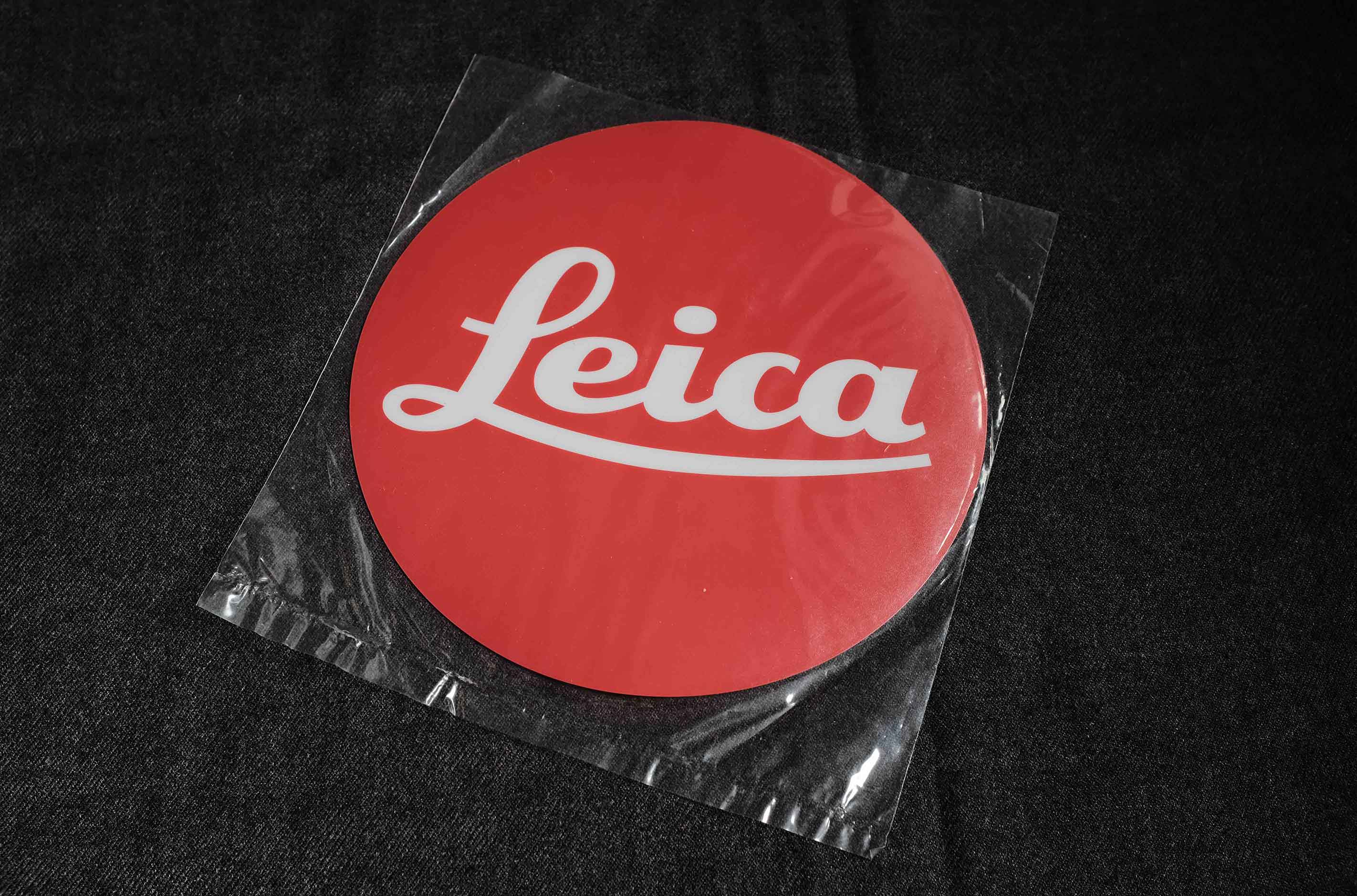徕卡鼠标垫 logo 原装全新 leica 贴纸
