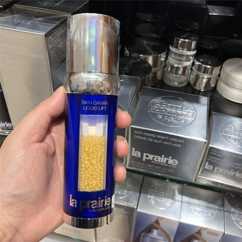 瑞士la prairie莱珀妮蓝鱼子酱反重力精华lp倍丽提升紧颜液50ml