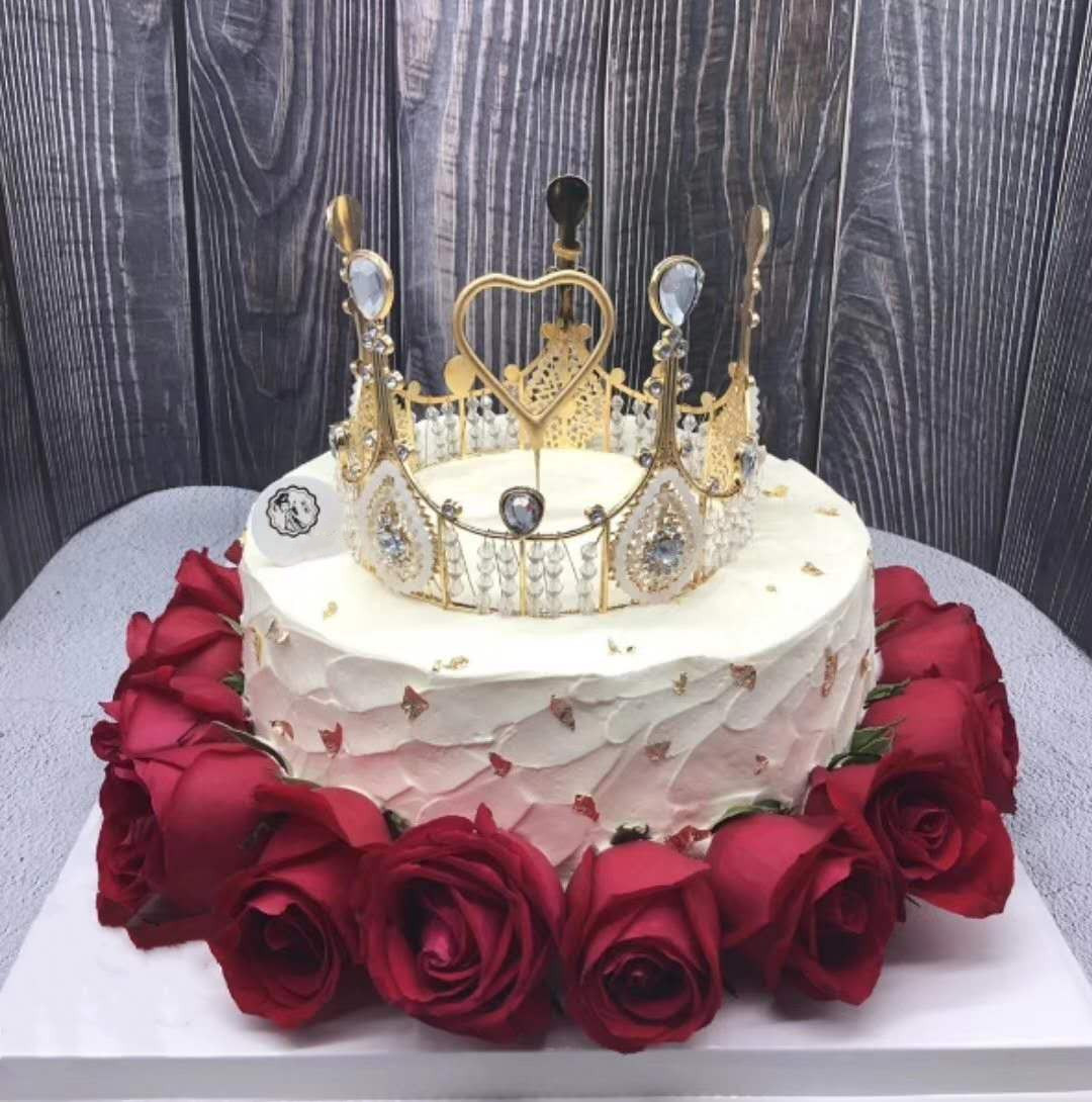 【生日蛋糕2021】韓國皇冠奶油蛋糕 華麗宮廷風連少女時代都係Fans