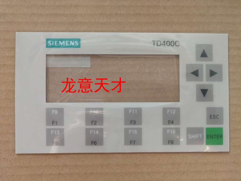 td400c文本显示屏 按键面膜 6av6 640-0aa00-0ax0 西门子操作面板