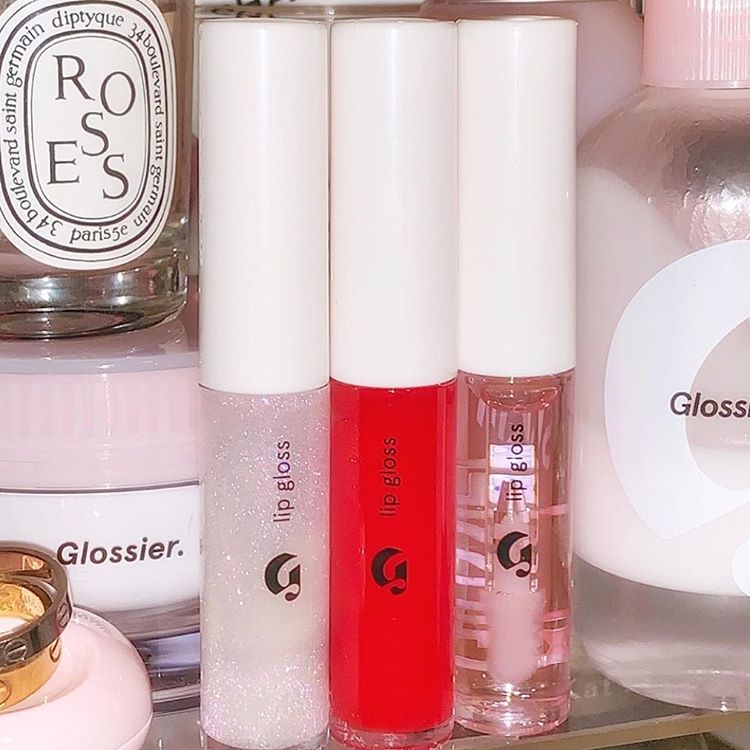 现货美国glossier lip gloss唇蜜保湿丰唇透明唇彩嘟嘟唇釉少女心