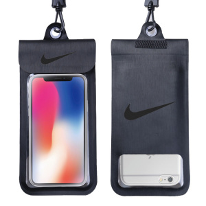 正品耐克手机防水袋触屏游水下拍照潜水套手机袋壳nike通用苹果X手机防水袋