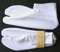 猫叔和服 日本和服浴衣配件 女式纯白足袋两指
