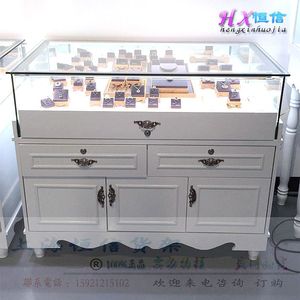 烤漆饰品展示柜欧式柜台珠宝柜台首饰柜台饰品柜台珠宝柜烤漆柜台饰品柜台