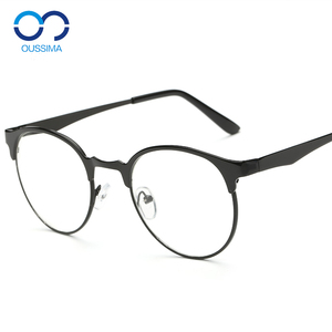 韩版金属圆框大脸近视眼镜选什么牌子好 同款