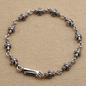 韩国潮牌复古克罗心手链iph