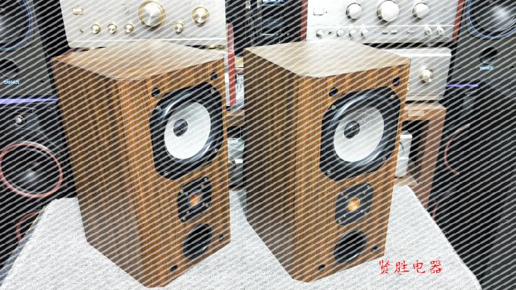 二手原装法国进口 jmlab/劲浪 db09 hifi发烧羊毛盘书架音箱